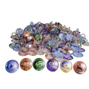 DecoPac Inside Out Cupcake Toppers Rings Decor Bulk 141 Pcs 6 Designs Disney
